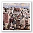 Big Apple by Didier Lourenco 35"x35" Art Print Poster Latin