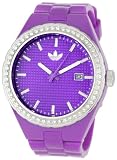 Adidas Women`s ADH2104 Cambridge 3 Hand Analog Purple Glitz Watch