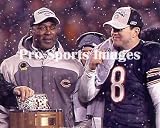 Lovie Smith and Rex Grossman Chicago Bears 8x10 Photo