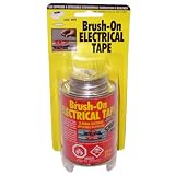 North American NA59 White Brush-On Electrical Tape - 4 fl. oz.