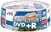 Dvd+r 4.7gb Jvc 16x Inkjet White Watershield 25pcs Cakebox