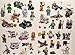 The Lego Movie Stickers Set Birthday Party Favor Collection Consisting of 50 Random 1