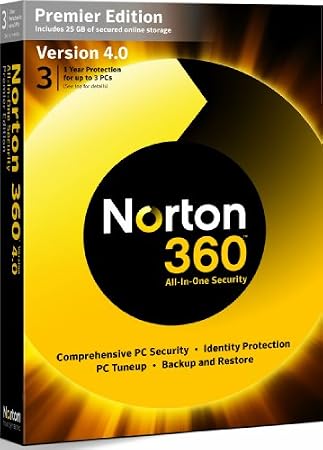 Norton 360 v4.0 Premier Edition - 1 User 3 (PC)