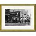 Framed Matted Firefighter Fellow Firemen