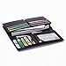Women NFC RFID Blocking Wallet Black Slim Secure Credit Card Case For Ladies 11 Slots