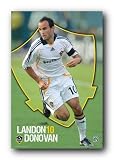 MLS SOCCER LANDON 10 LA GALAXY POSTER ADIDAS NEW 24560G