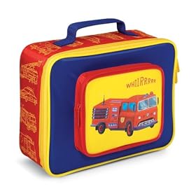 Crocodile Creek's Firetruck Pocket Lunchbox by Crocodile Creek