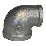 JFE継手 白ねじ込み縁付90°エルボ  25A×10A (10個入り)