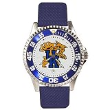 Kentucky Wildcats Suntime Competitor Poly/Leather Band Watch - NCAA College Athletics