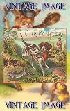 2.75 inch x 2 inch (7.5 x 5cm) Acrylic Keyring Dogs Our Pointer 3 Vintage Image