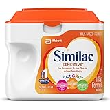 Similac Sensitive Infant Formula with Iron, Powder, 22.6 Ounces (Pack of 6)