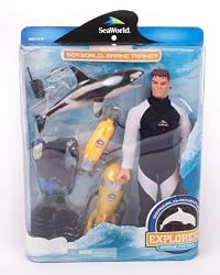 SeaWorld Male Trainer Doll