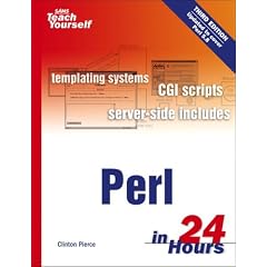 Sams Teach Yourself Perl in 24 Hours. (Sams Teach Yourself...in 24 Hours) (Taschenbuch)