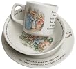 Wedgwood Peter Rabbit Original 3 Piece Set, Mug, Plate, and Bowl