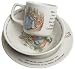 Kitchen & Housewares : Wedgwood Peter Rabbit Original 3 Piece Set, Mug, Plate, and Bowl