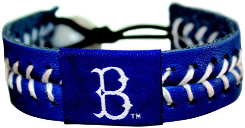MLB Brooklyn Dodgers Team Color Baseball Bracelet