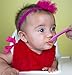 oogaa Silicone Baby Weaning Spoons - Girl