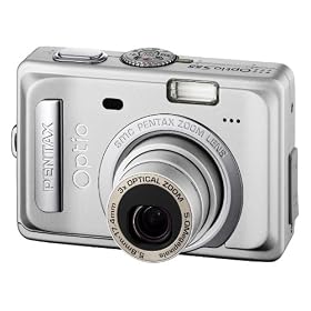 Pentax Optio S55 5MP Digital Camera with 3x Optical Zoom by Pentax