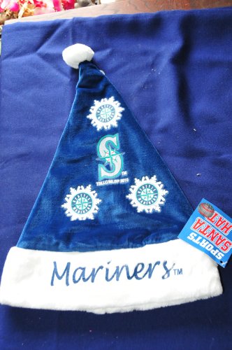 MLB Seattle Mariners TSLL C/ML 2010 Santa Hat with trademark