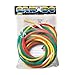 Cando 10-5380 Yellow/Red/Green Low-Powder Exercise Tubing PEP Pack, Easy Resistance