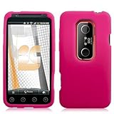 HTC EVO 3D Silicone Skin Case - Hot Pink