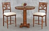 Lifestyle California 25-741 Brentwood Counter Height Round Pedestal Table
