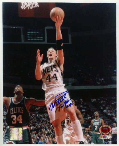KEITH VAN HORN - Genuine Autograph on 8 X 10 Photograph NEW JERSEY NETS COA
