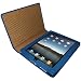 Piel Frama Premium Leather Case with MAGNETIC Closure for the Apple iPad (1st Generation) (Blue)
