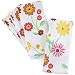 Retro Flower Garden Dinner Napkins 12 Piece Set
