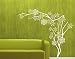 Best Quality Vinyl Wall Sticker Decals - Flower Tree ( Size: 51in x 45in - Color: lilac ) - No: 1048