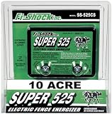 Fi-Shock SS-525CS AC Powered Light Duty Electric Fence Energizer 10 Acre Range