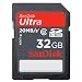 SanDisk Ultra 32GB SDHC Flash Memory Card SDSDH-032G-U46