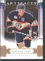 2009 /10 Upper Deck Artifacts Hockey Card # 38 Jonathan Toews Blackhawks Mint Condition- Shipped In Protective ScrewDown Display Case!