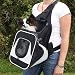 Savina front carrier, nylon, 30 � 33 � 26 cm, black/grey