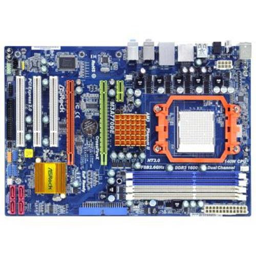 ASRock AM3 processors AMD 770-140W 4DDR3/ATI CrossFireX motherboard M3A770DE