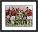 2008/09 Manchester United Team Framed 8x10 Photograph UEFA Champions League Final Celebrations with