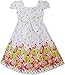 Sunny Fashion Girls Dress Short Sleeve Butterfly Dot School Uniform