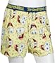 SpongeBob Men's Faces Knit Boxer