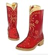 Disney Exclusive Toy Story 3 Red Sparkle Jessie Boots 9 10