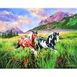MINI Mountain Stroll 100pc 7x9 Inch Jigsaw Puzzle by Carla D'Aguanno