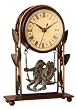 Romancing Frogs Desk Clock