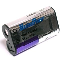 Maximal Power DB KOD KLIC-8000 Replacement Battery for Kodak Digital Camera/Camcorder (Black)