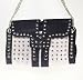 Blue Elegance Crystal Studded Small handbag Blue Pink