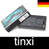 Rii Mini Funk Wireless Keyboard PC Tastatur mit Maus Touchpad 2.4 GHz Deutsche Tastatur (Deutsches Tastaturlayout) kompatibel mit Win7 Vista Linux funktioniert auch als Touchpad mit IR Learing Remote Controler für TV Airconditon Klimaanlage u.s.w.