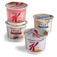 Kellogg's Cereal Wellness Assortment (Special K and Smart Start), Single Serve Cups (Pack of 60)