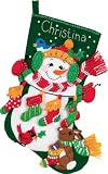 Dimensions Gift Giver Stocking Felt Applique Kit