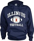 Illinois Fighting Illini Perennial Football Hooded Sweatshirt