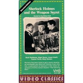Sherlock Holmes and the Secret Weapon [VHS]