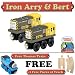 Iron Arry & Bert from Thomas The Tank Engine Wooden Train Set - Free 2 Pieces of Track & Free Thomas the Tank Engine