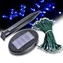 100 LED Solar Lichterkette Solarleuchte Lampe 13M &hellip von Ufener